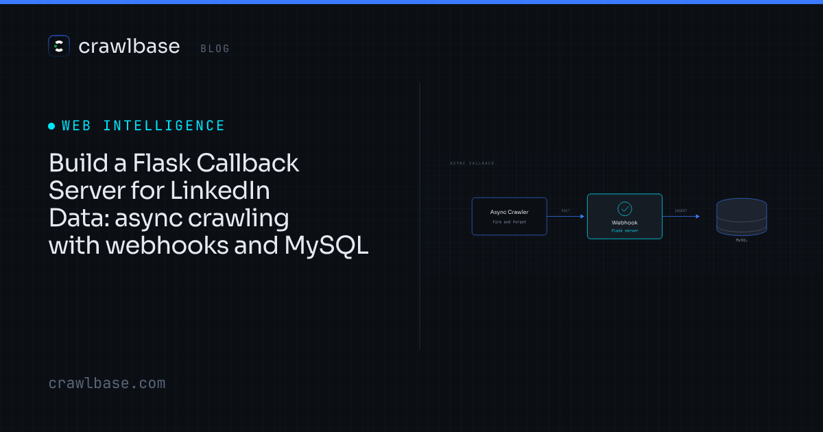A Flask Callback Server for LinkedIn · Crawlbase Blog