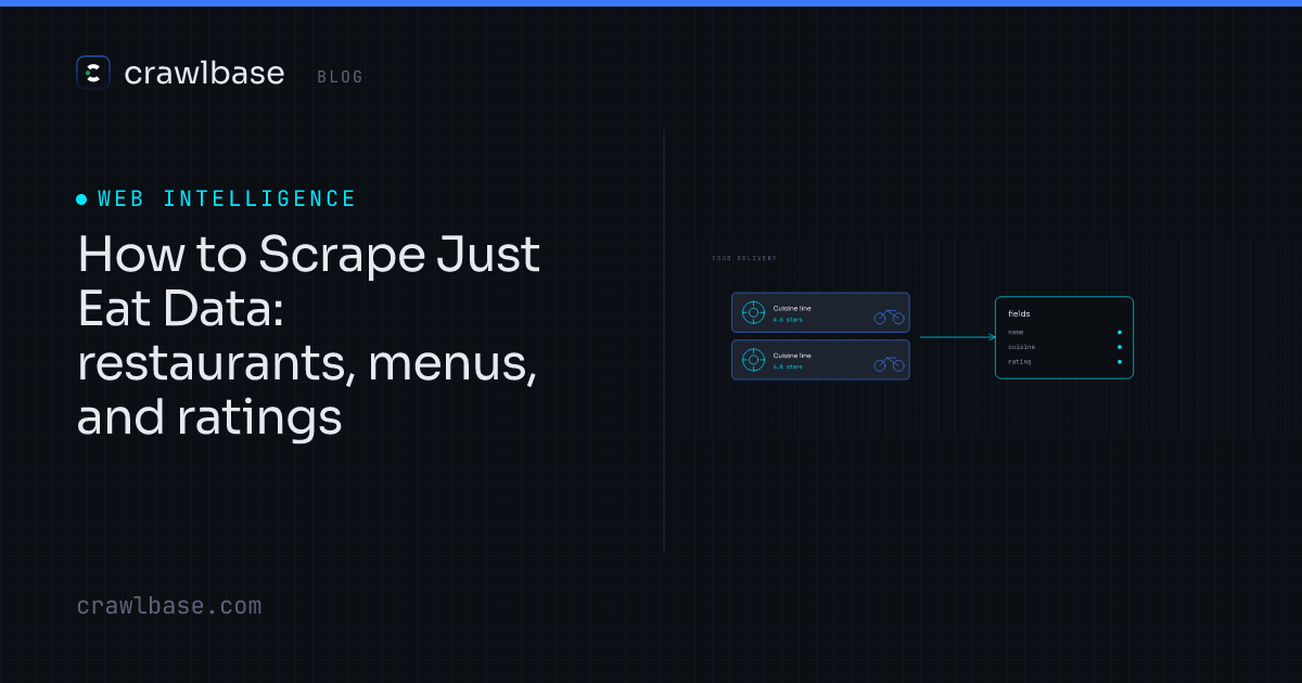 How to Scrape Just Eat Data · Crawlbase Blog