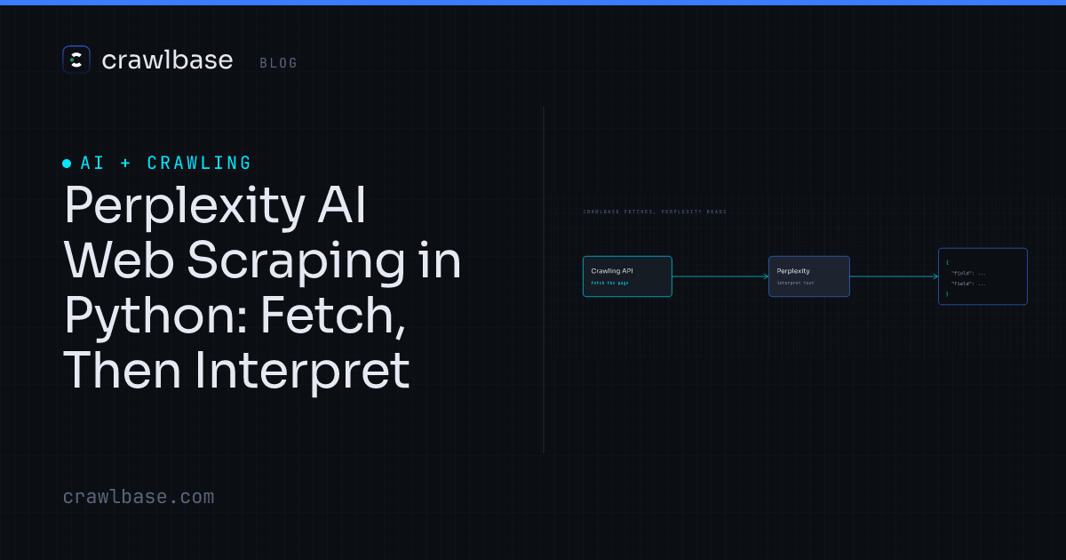 Perplexity AI Web Scraping in Python · Crawlbase Blog