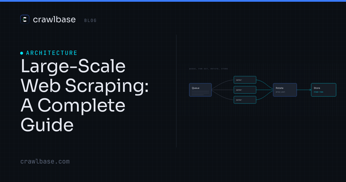 Large-Scale Web Scraping · Crawlbase Blog