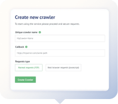 Create Crawler