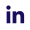 LinkedIn logo white