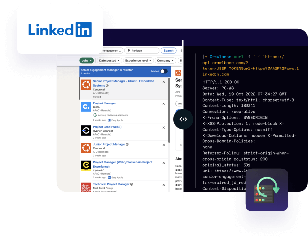 Crawlbase LinkedIn Scraper