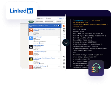 Crawlbase LinkedIn Scraper
