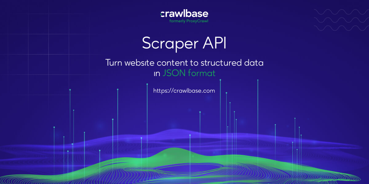 Scraper API - 自动抓取和爬取 | 爬虫库