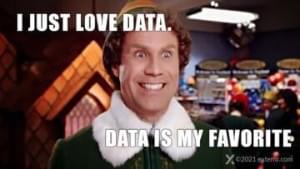 Love data meme