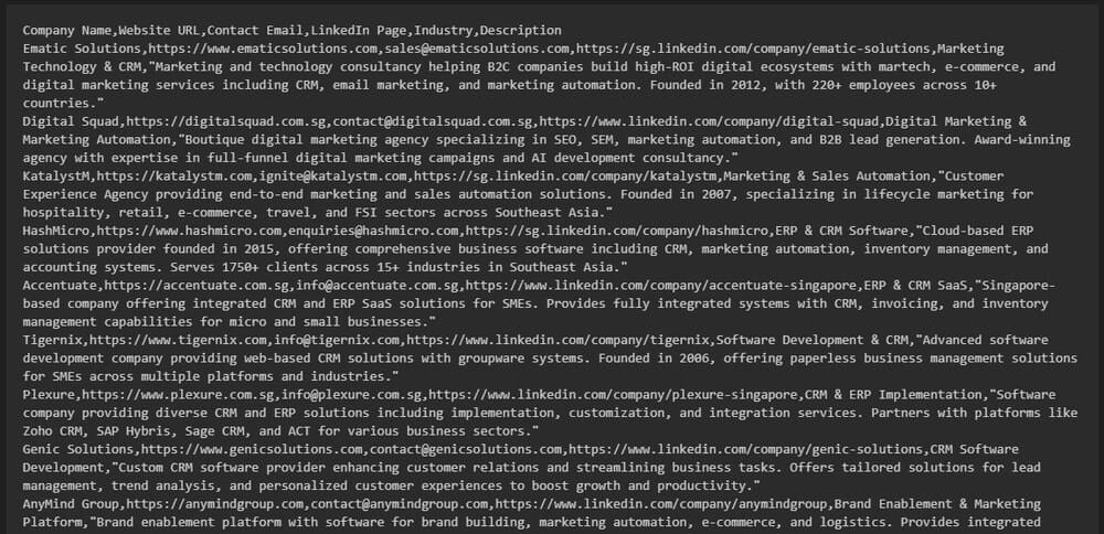 Build AI sales bot screenshot