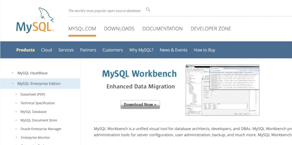 MySQL workbench