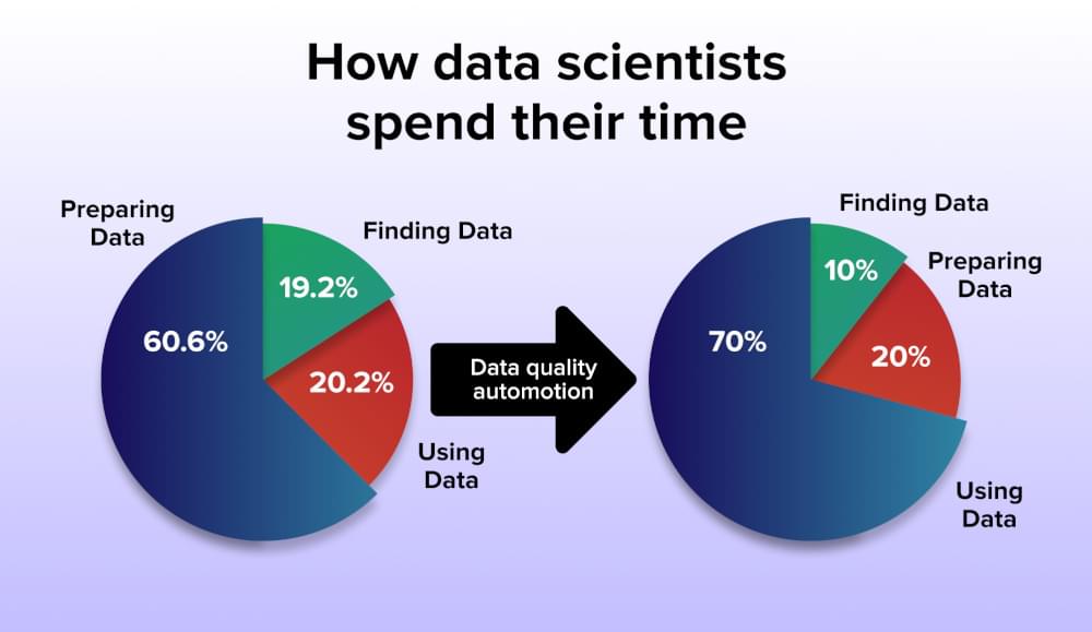 How data scientists spend time