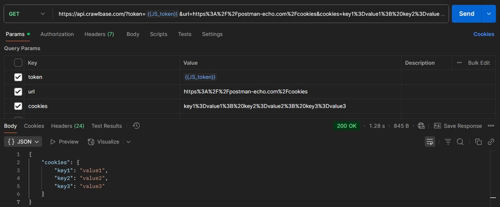 An image displaying Postman curl request. An image displaying Postman curl request.
