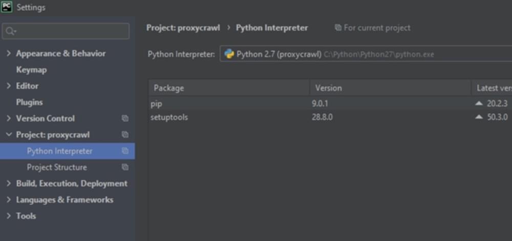 Select Python